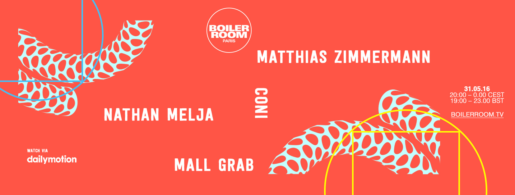 Boiler Room Paris x Dailymotion Weird House session flyer
