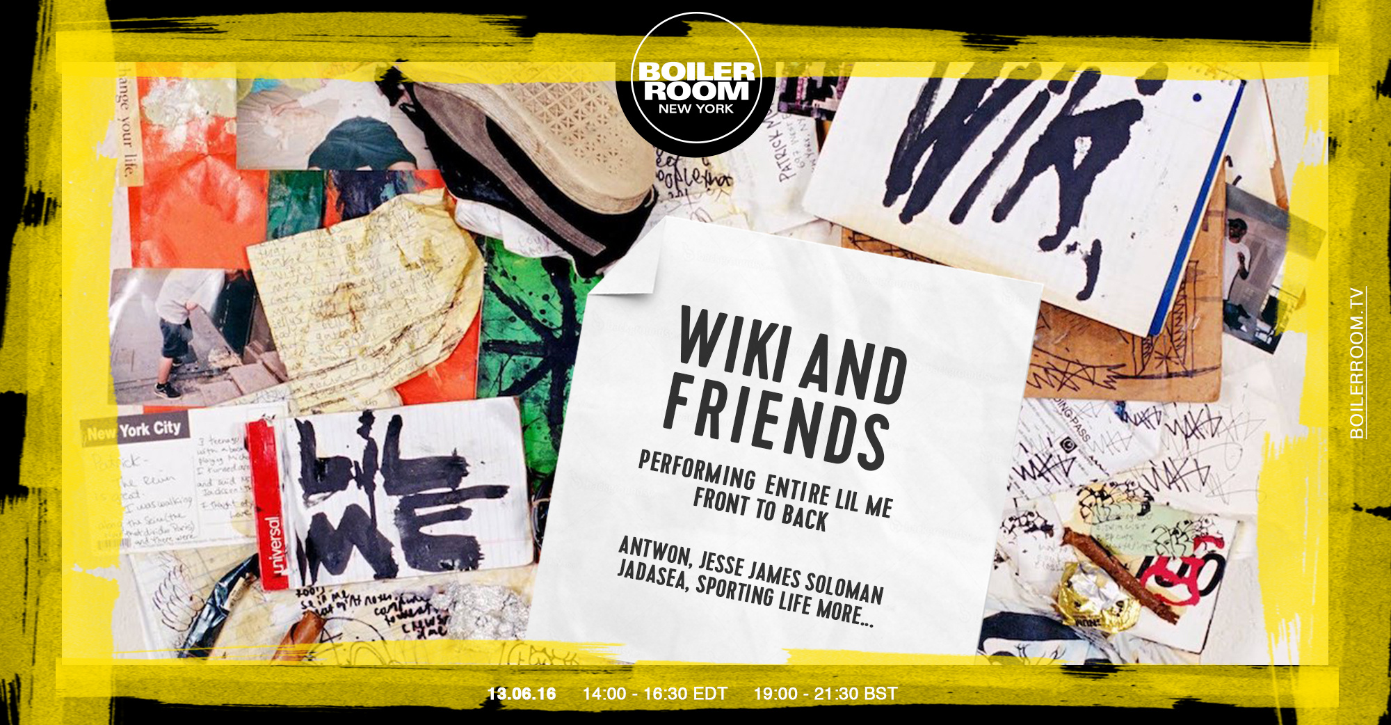 Wiki & Friends Present 'Lil Me' flyer