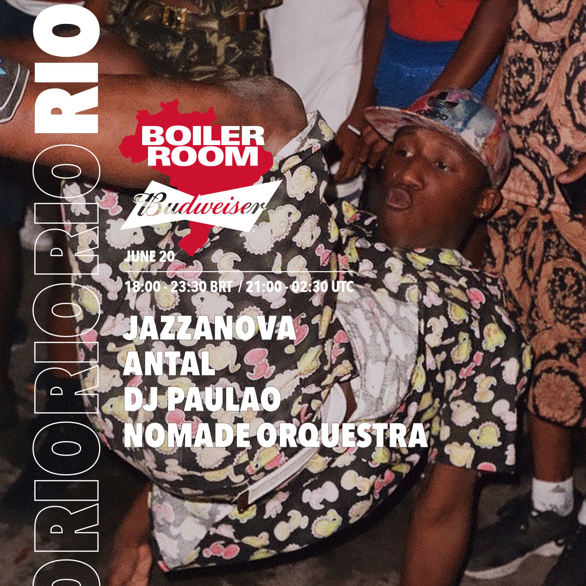 Boiler Room x Budweiser: Rio flyer
