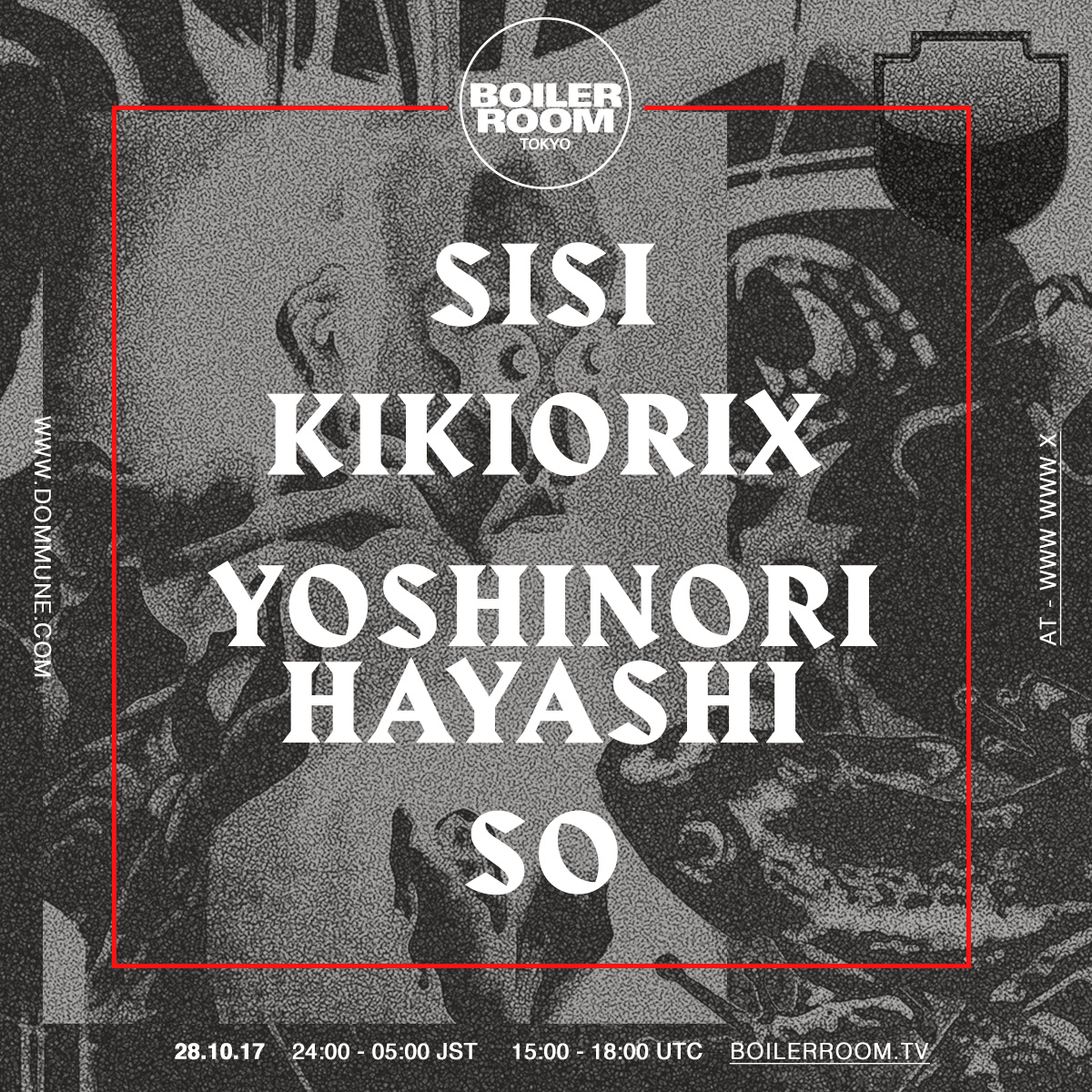 BR Tokyo & Dommune Halloween Party flyer