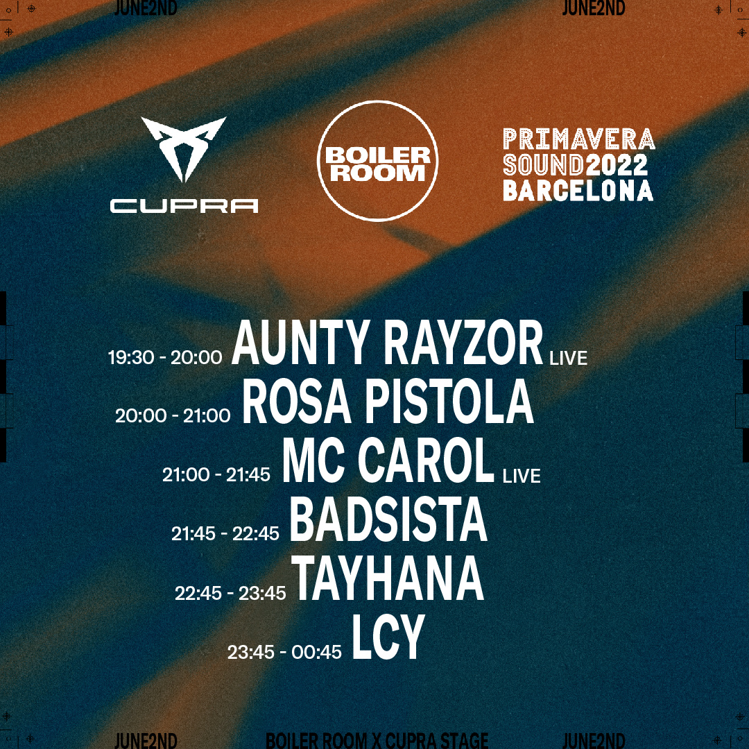 Primavera Sound x Cupra | Day 1 flyer
