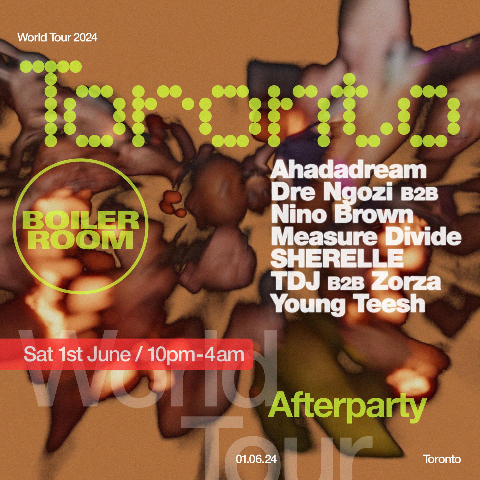 Toronto | Afterparty flyer
