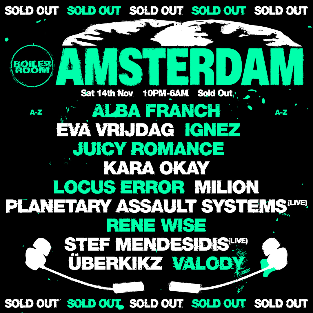 Amsterdam | Saturday flyer