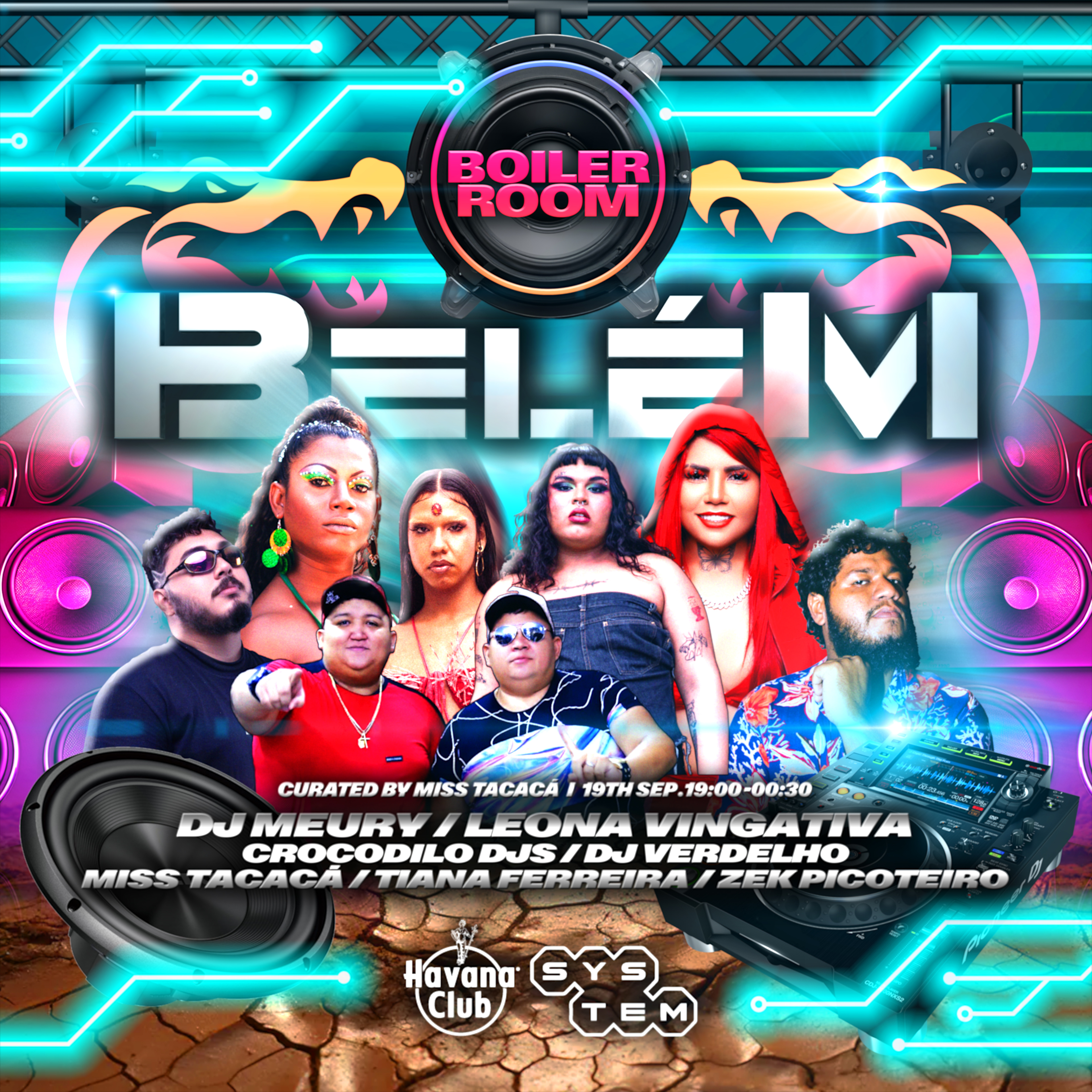 SYSTEM: Belém flyer