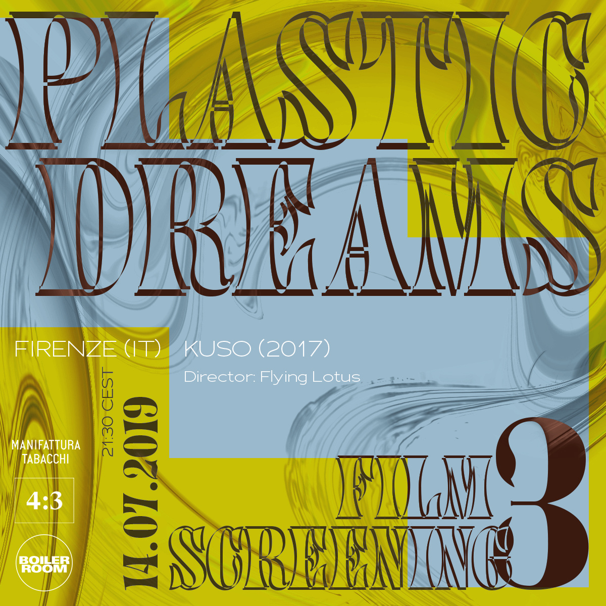 Plastic Dreams: 'Kuso' Screening flyer