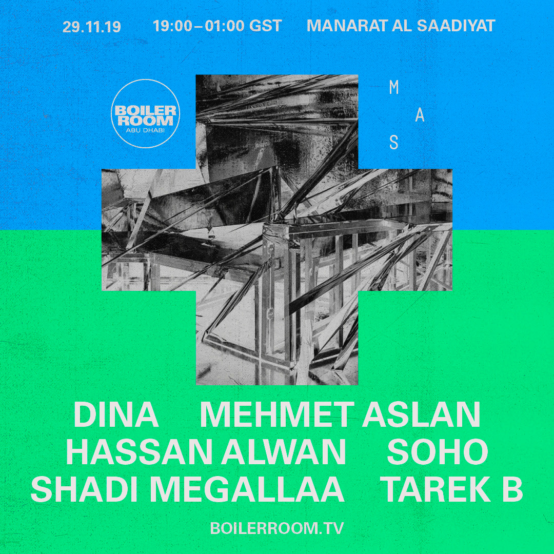 Boiler Room Abu Dhabi: MAS flyer