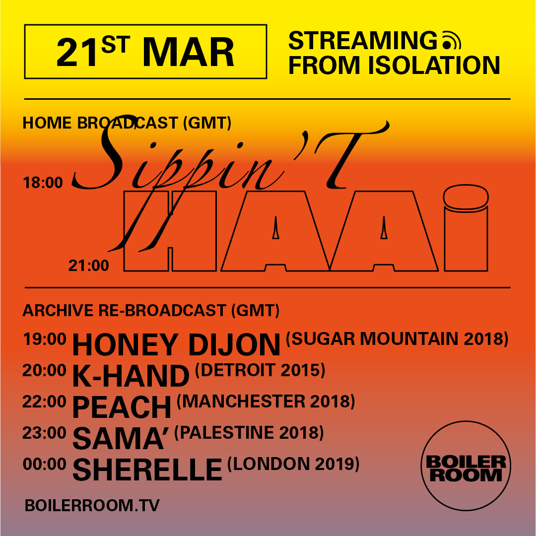 Streaming From Isolation – #3 flyer