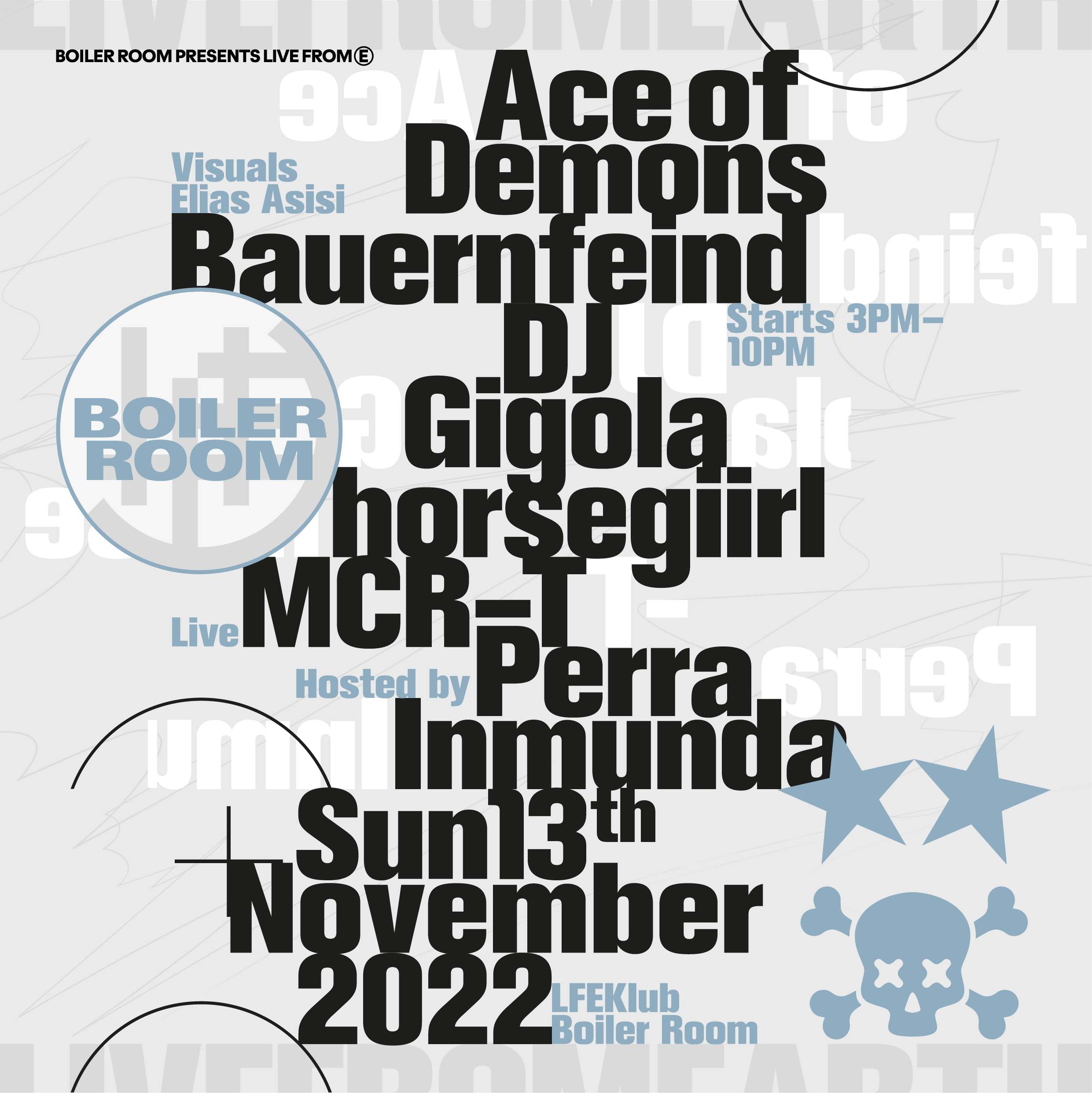 Berlin: Live From Earth flyer