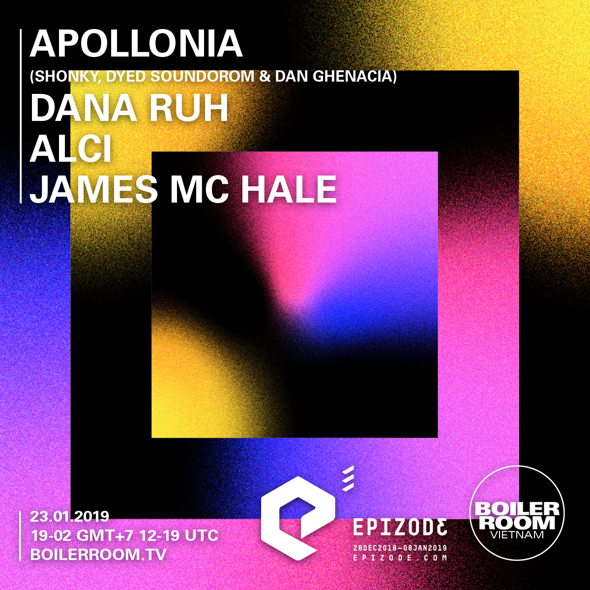 Epizode Festival flyer