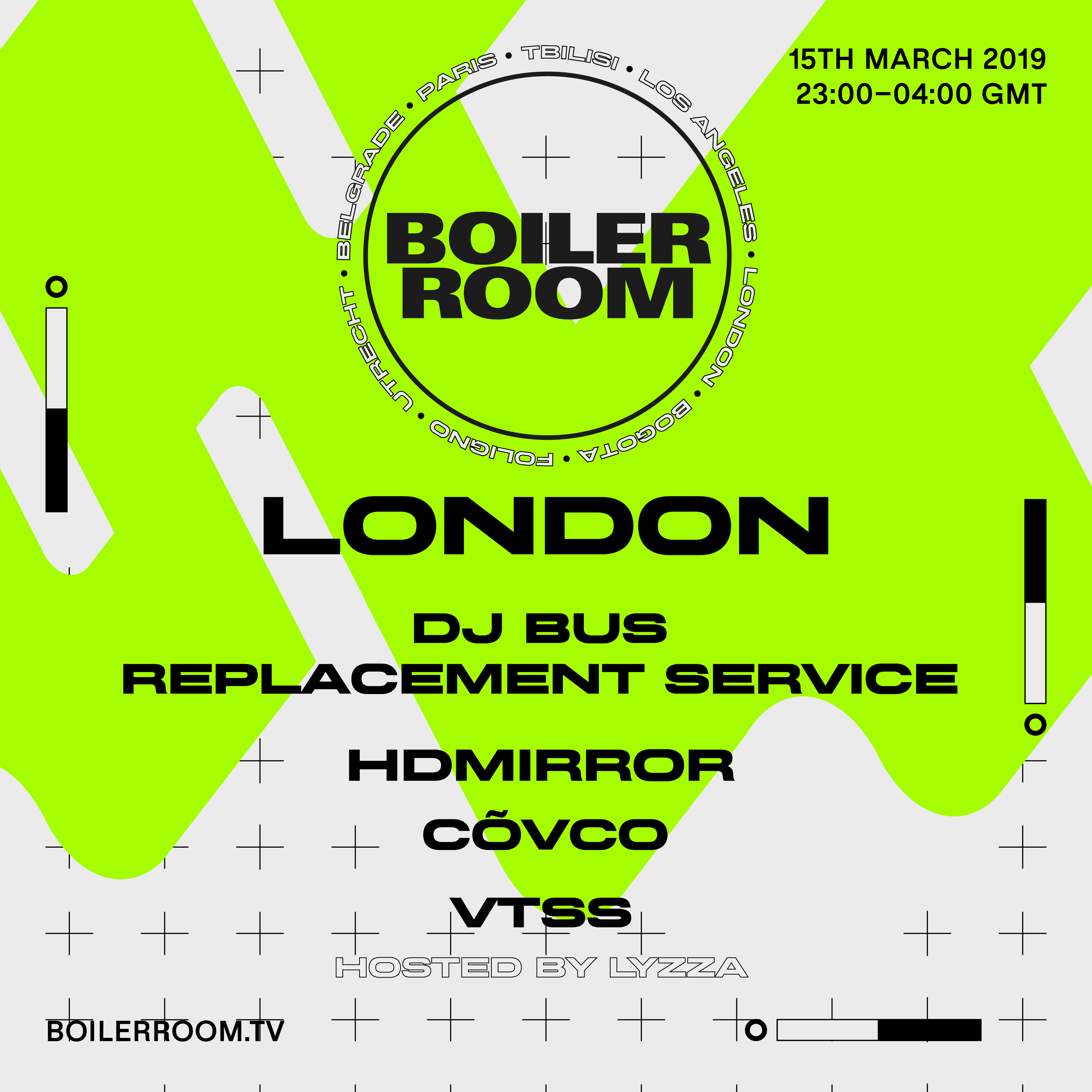 Boiler Room London: Warehouse Party flyer