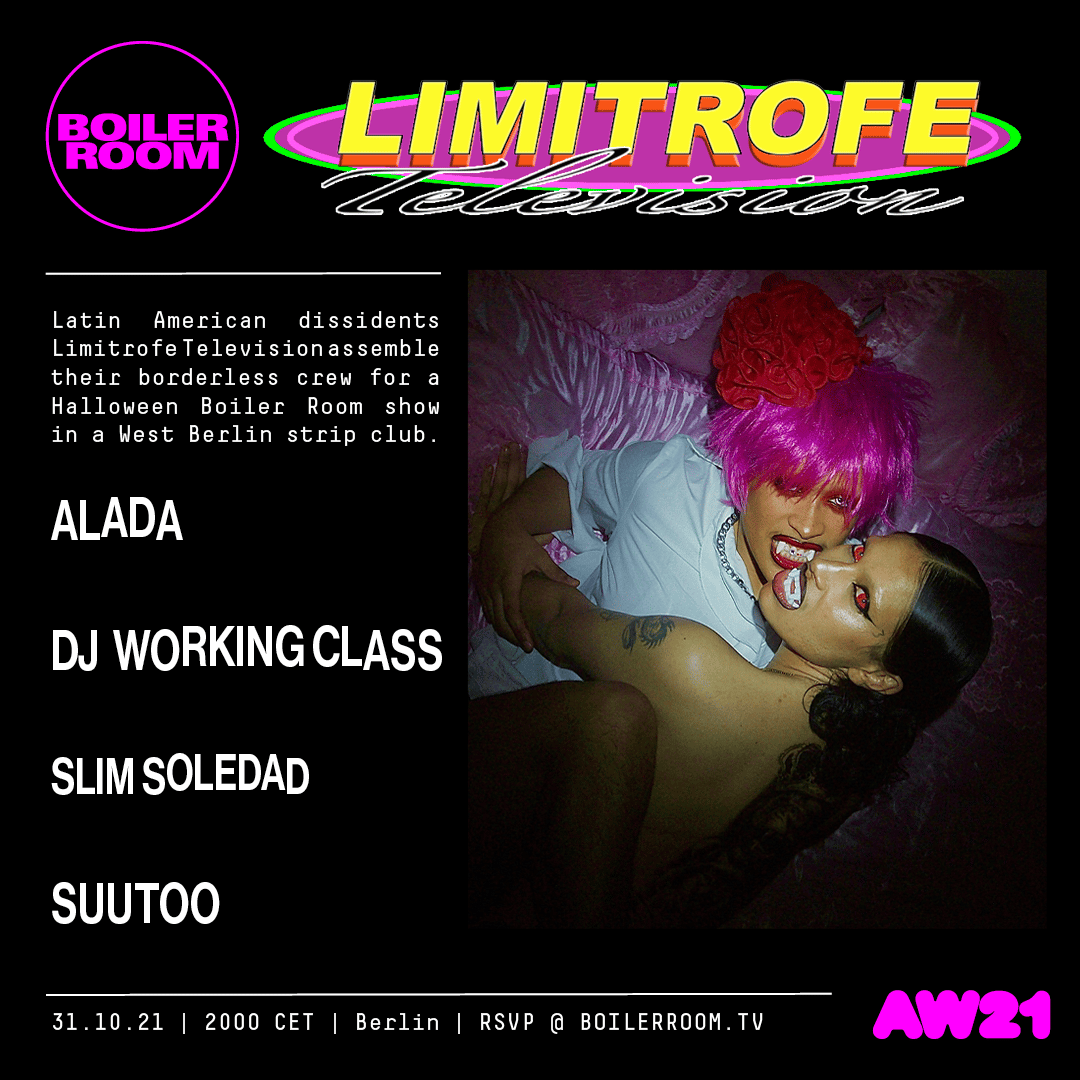 BERLIN: LIMITROFE TV flyer