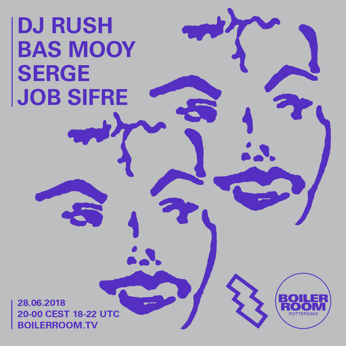 Boiler Room Rotterdam flyer