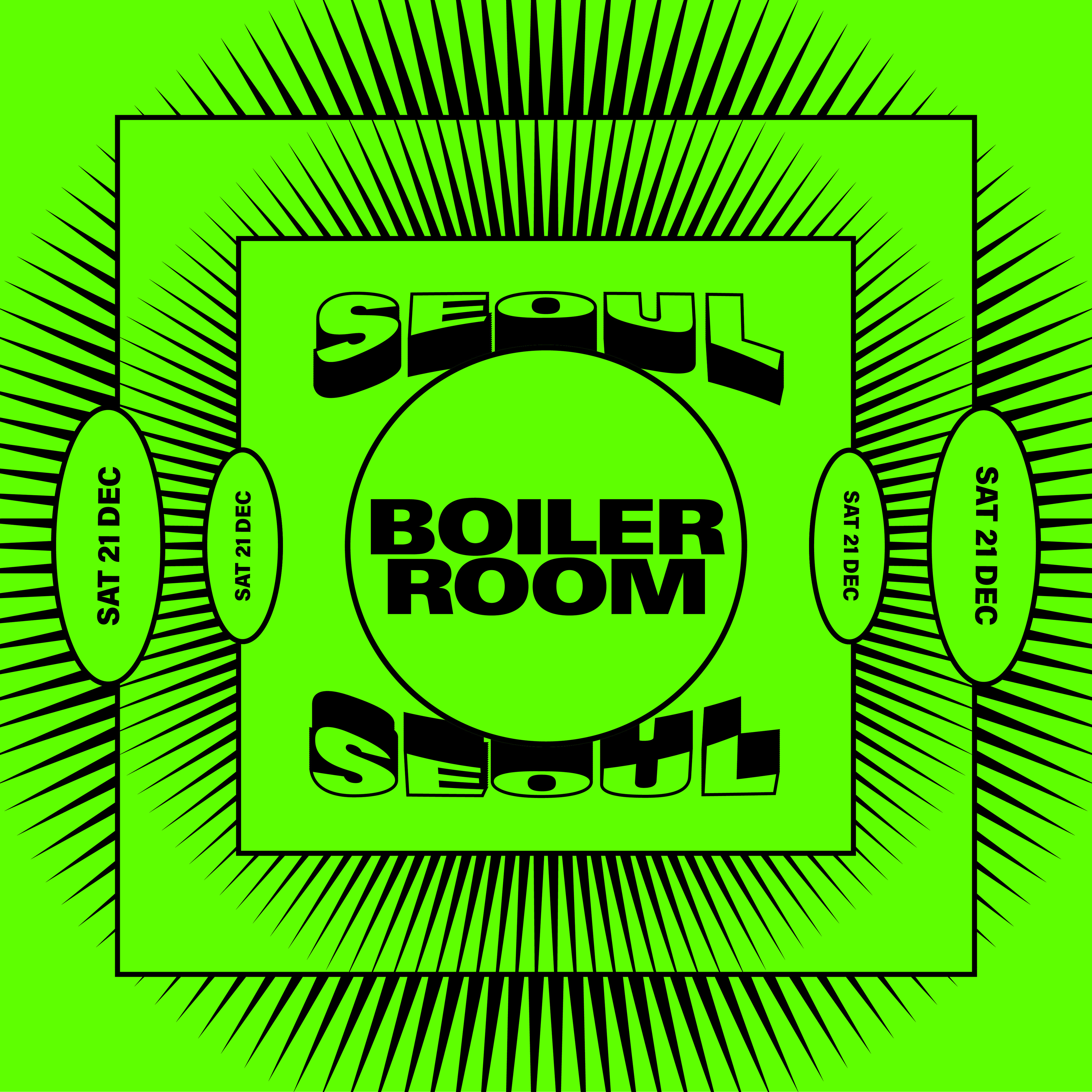 Boiler Room Seoul: Warehouse Party flyer