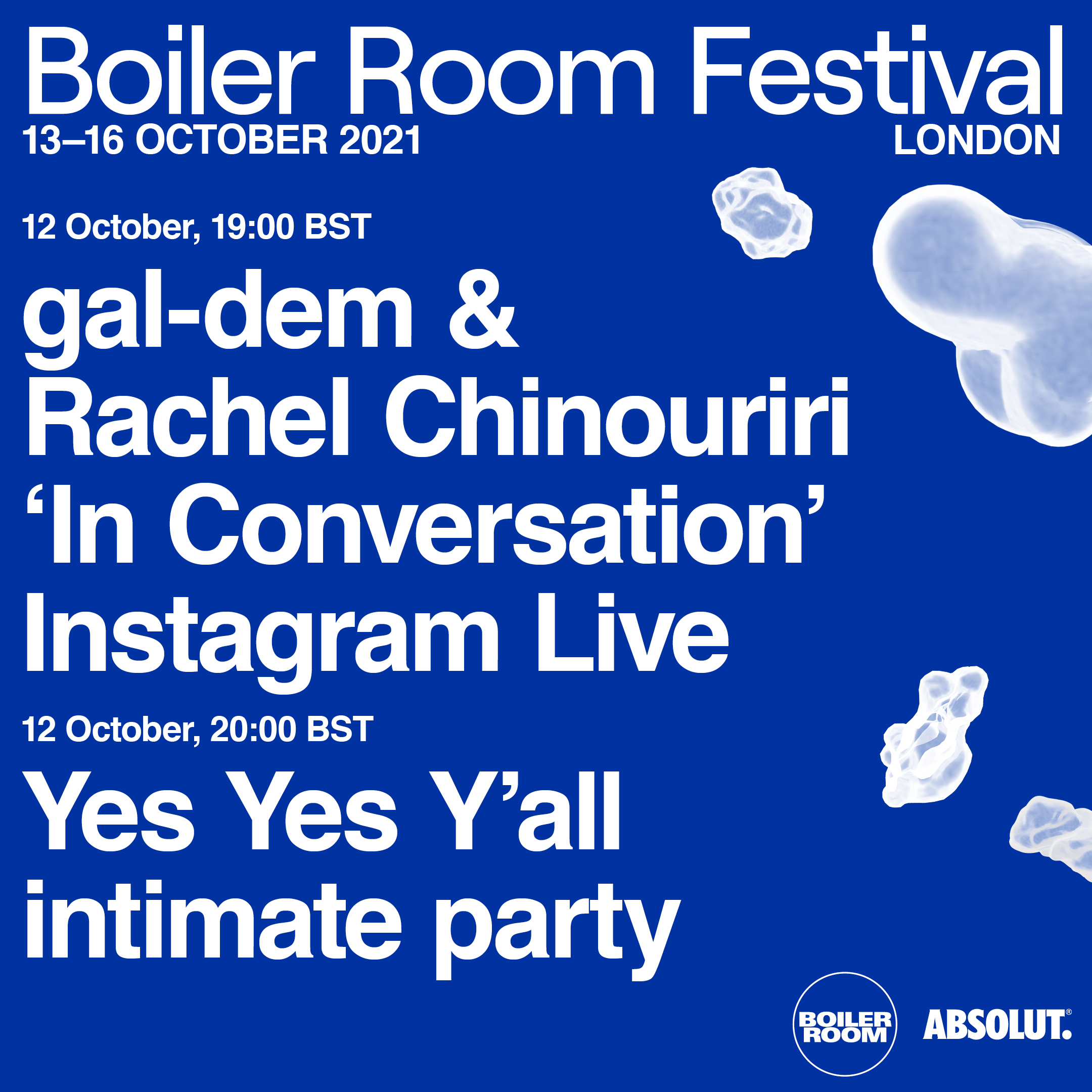 Yes Yes Y'all: Intimate Party flyer