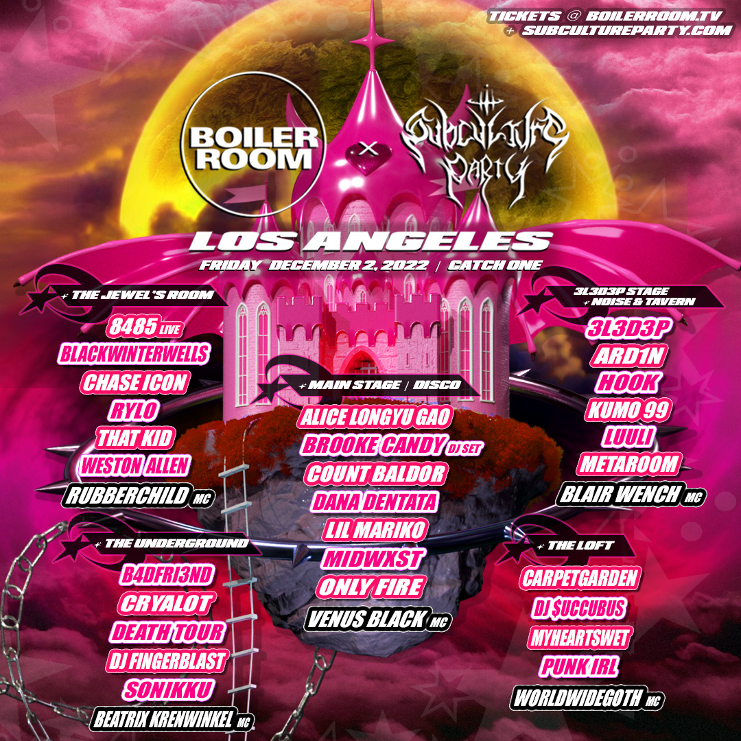 Subculture Party | Day 1 flyer