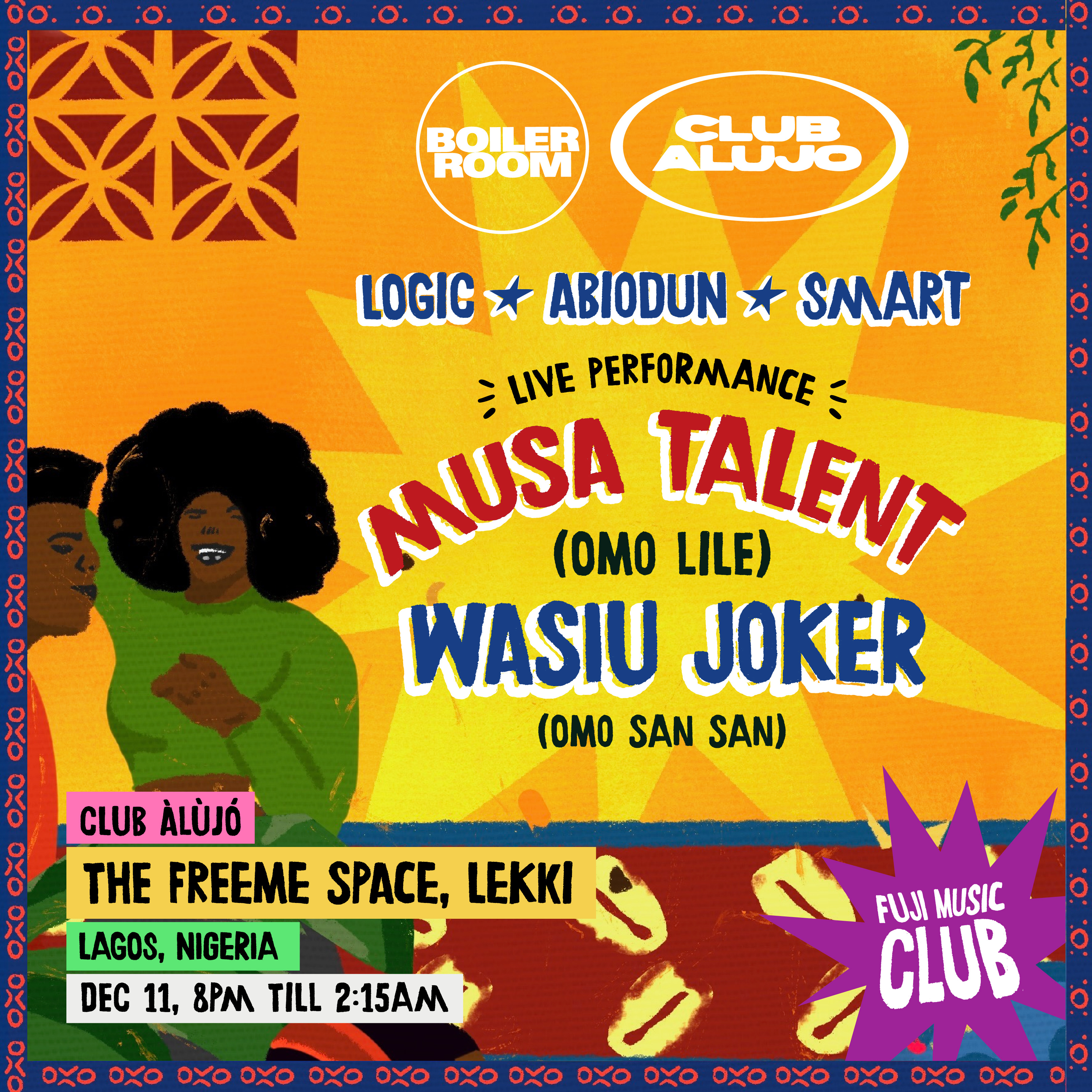Lagos: Club Alujo flyer