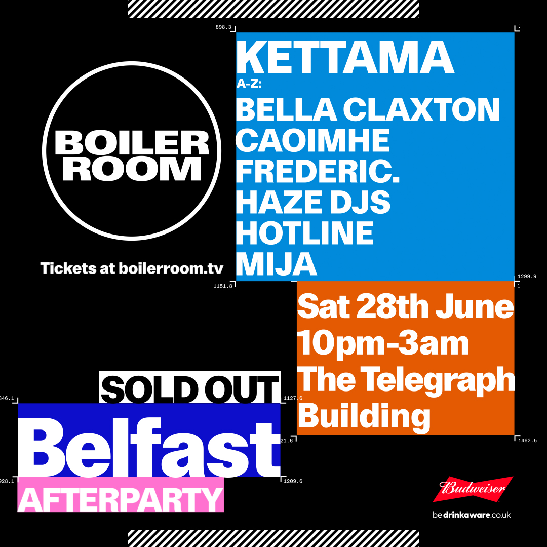 Belfast: Afterparty flyer