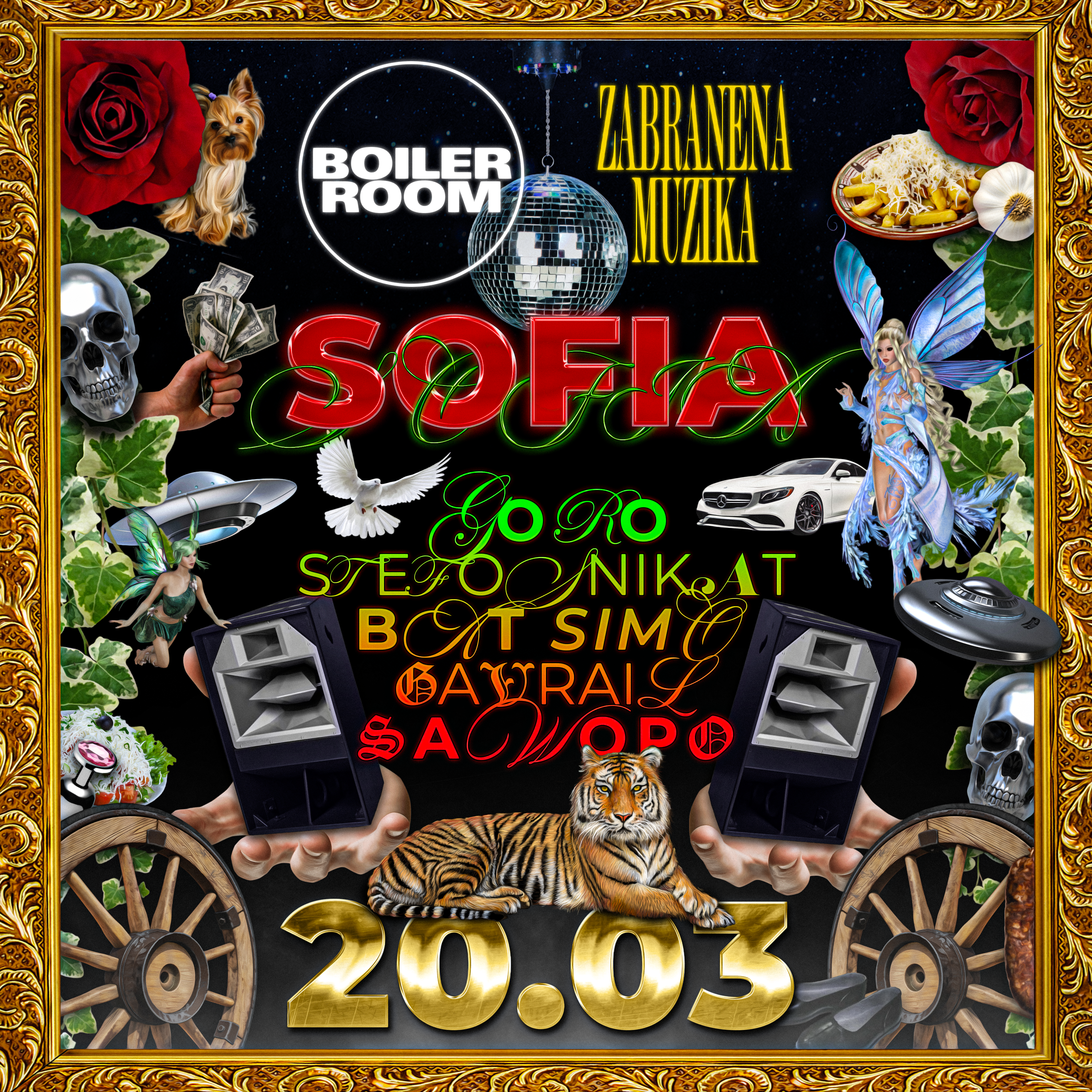 Sofia: Zabranena Muzika flyer