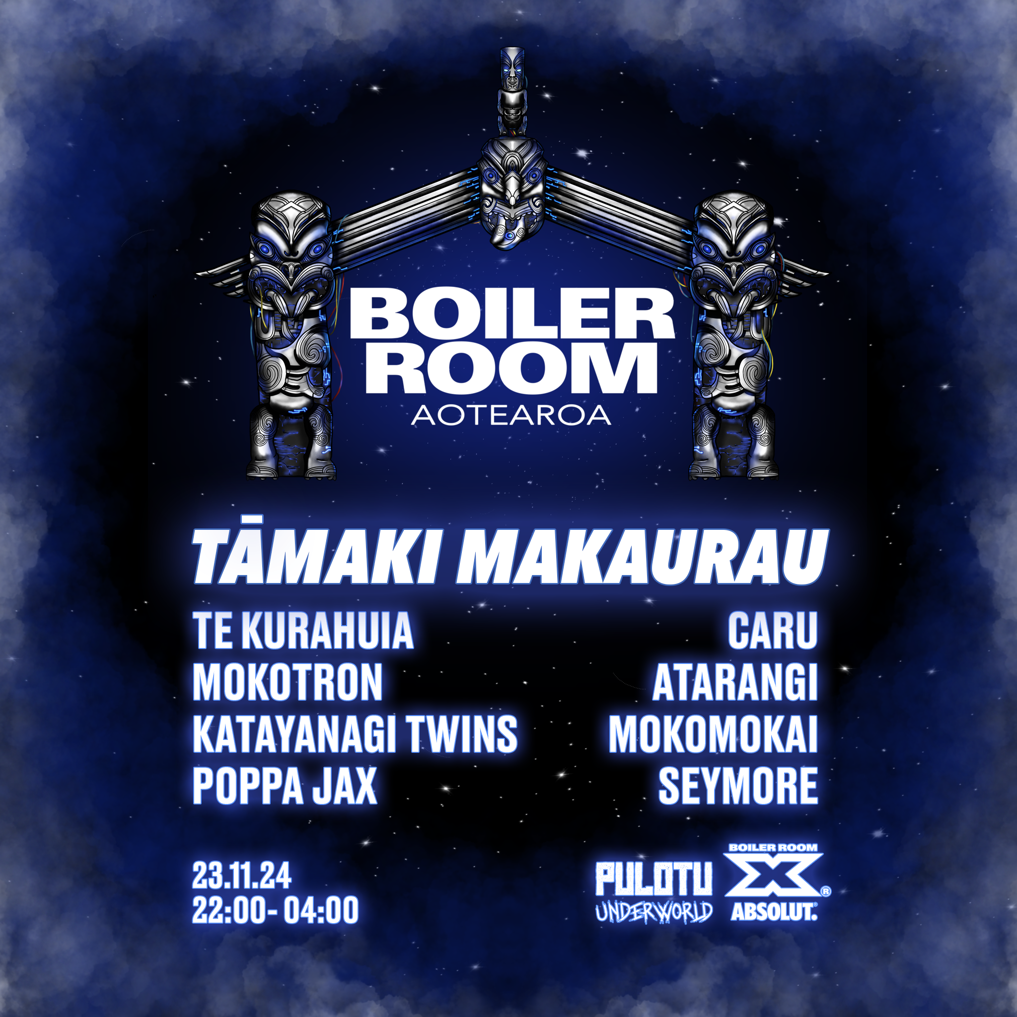 Aotearoa: Pulotu Underworld flyer