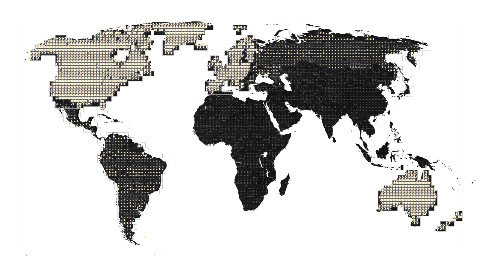 Pixelated Map