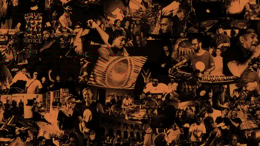 Flyer for event 5 Years of Boiler Room: New York.