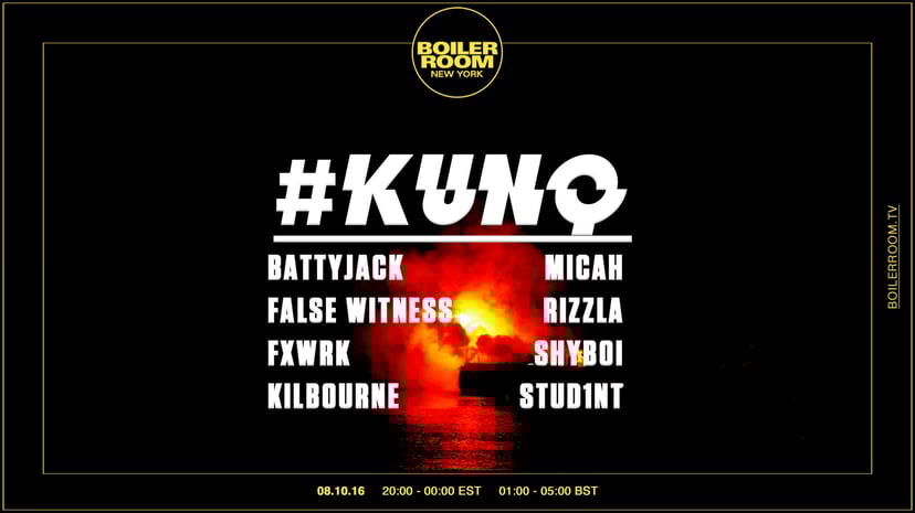 Flyer for event #KUNQ.