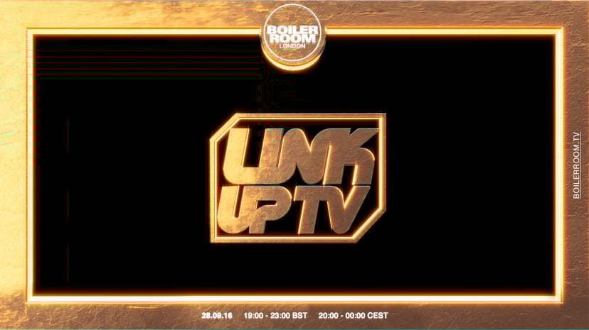Flyer for event BR LDN: Link Up TV.