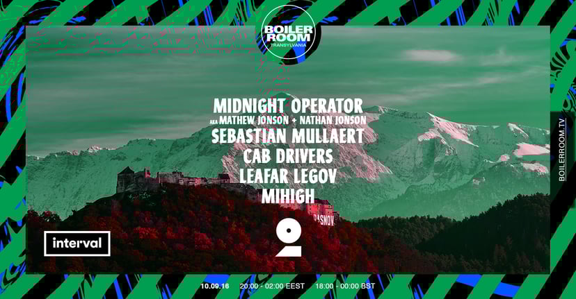 Flyer for event BR Transylvania: Interval Natural.