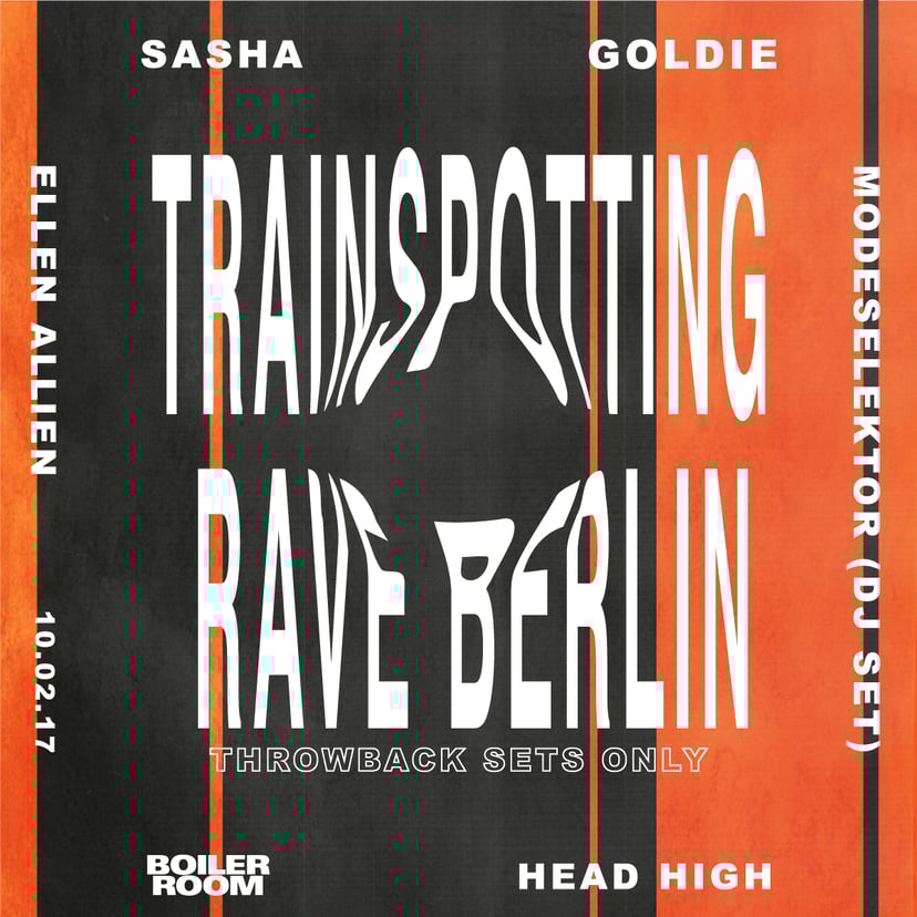 Flyer for event T2 Rave Berlin.