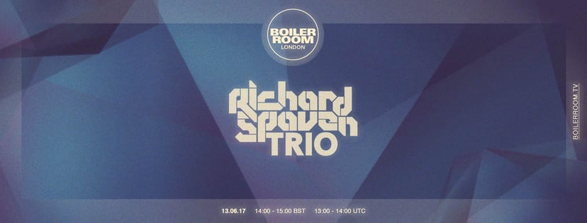 Flyer for event Richard Spaven Trio.