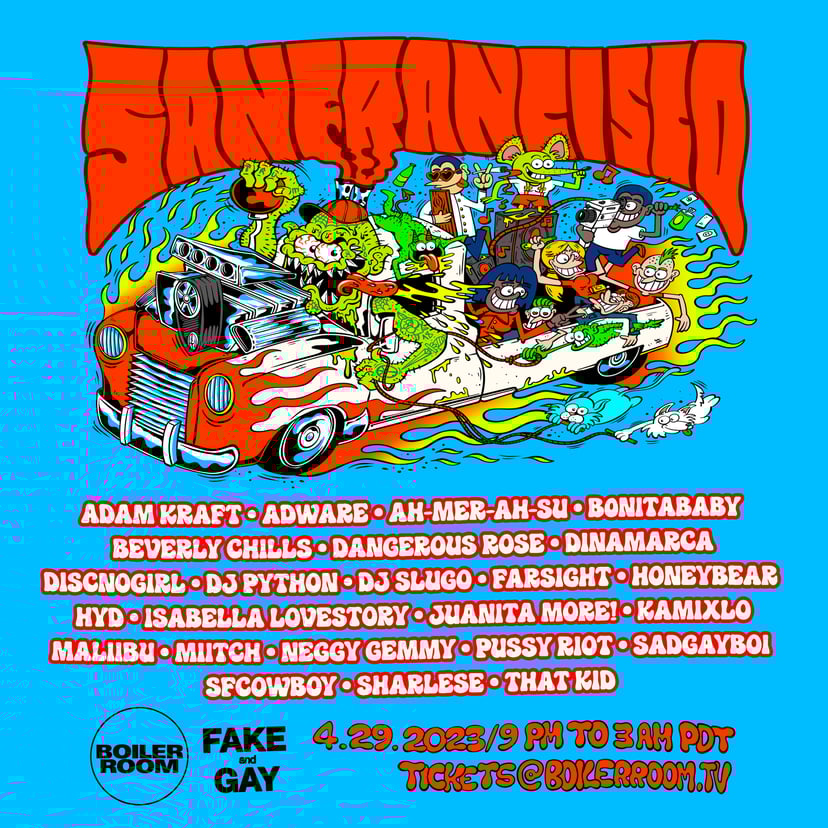 Flyer for event San Francisco.
