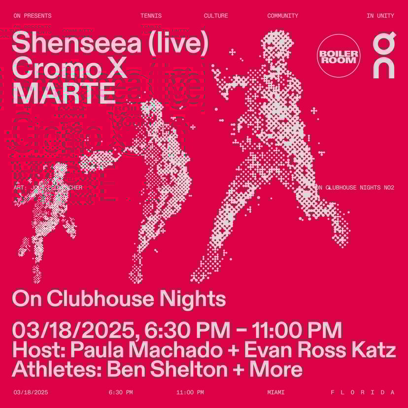 Flyer for event Boiler Room x On: Miami.