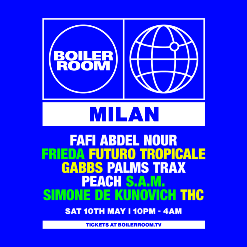 Flyer for event Milan | Saturday.