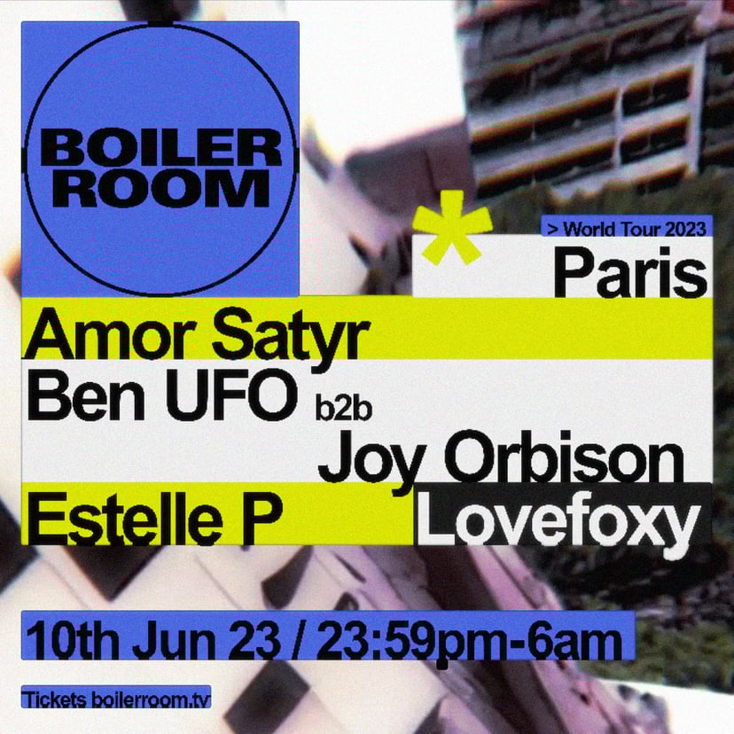Flyer for event Paris: By Night.