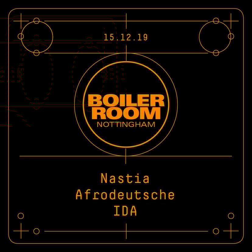 Flyer for event Boiler Room: Nottingham.