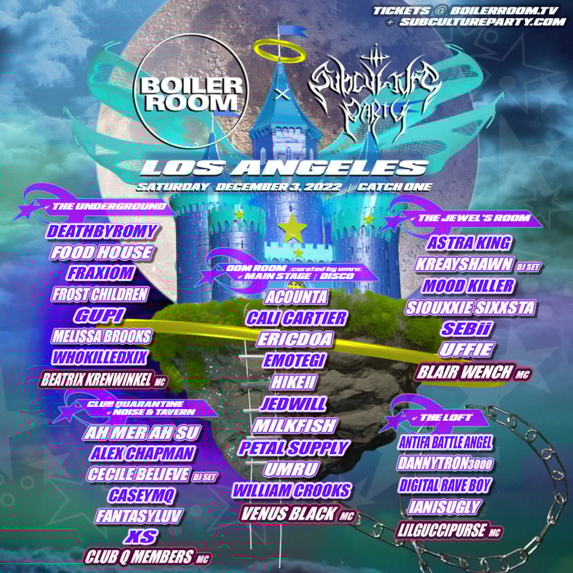 Flyer for event Subculture Party | Day 2.