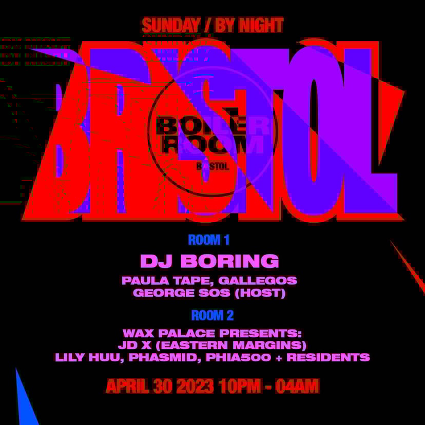 Flyer for event Bristol: By Night | Sunday.