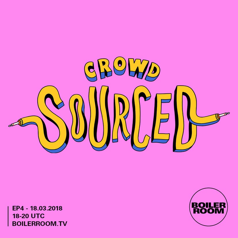 Flyer for event Crowdsourced #4: Iglooghost.