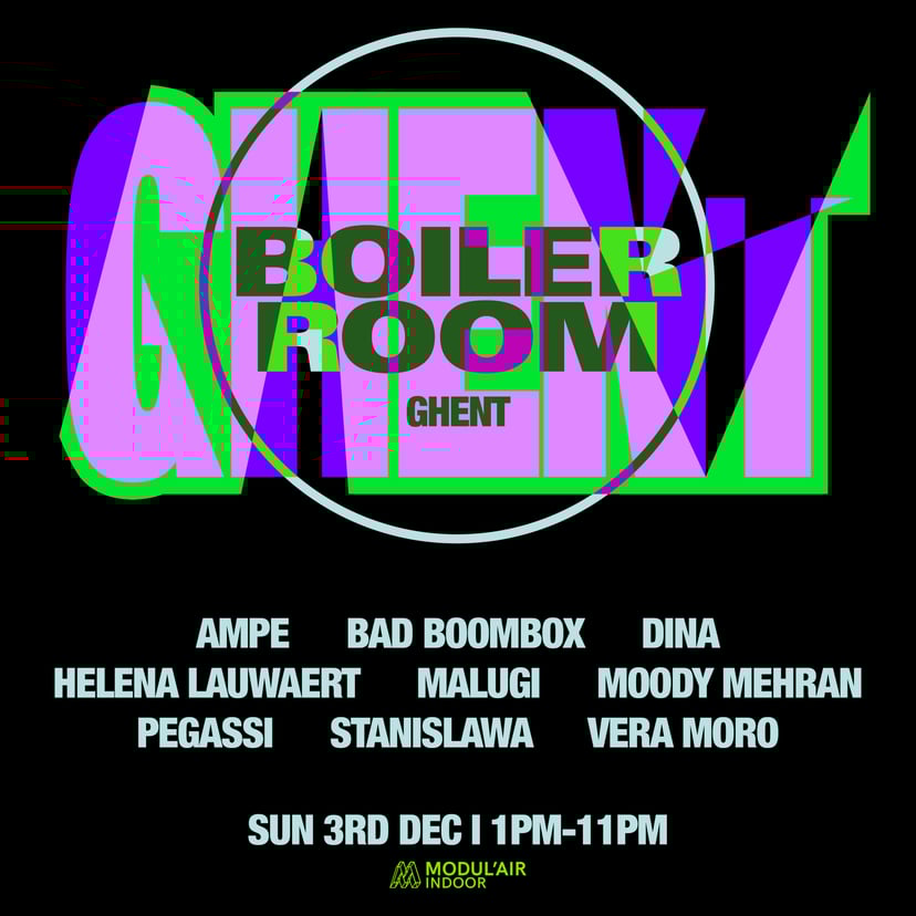 Flyer for event Ghent | Sunday.