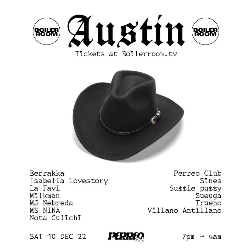 Flyer for event Boiler Room: Austin.