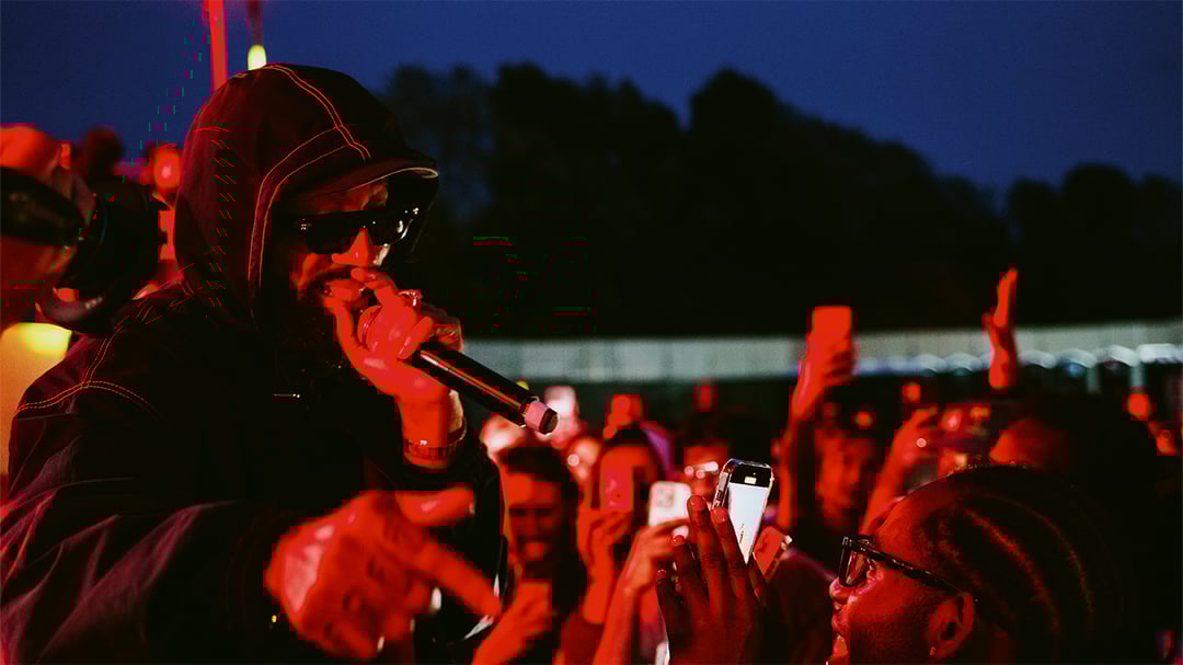 Photo of set Larry June.