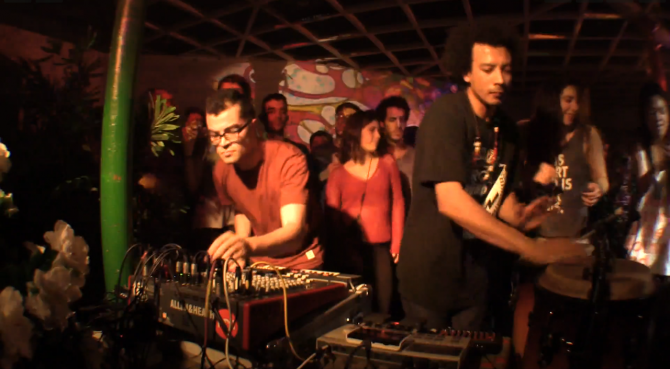 Photo of set Auntie Flo.