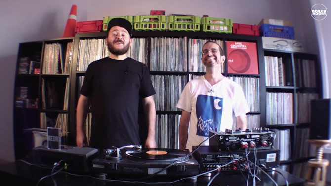 Photo of set DJ Zero.