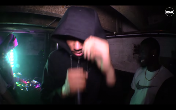 Photo of set AJ Tracey & General Courts.