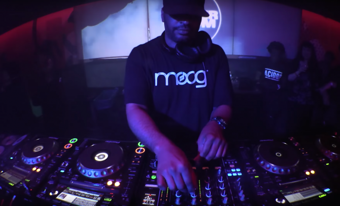 Photo of set Mike Dearborn.