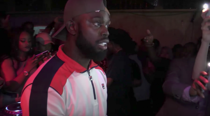 Photo of set Ghetts.