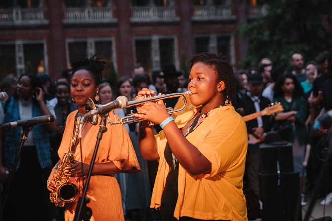 Photo of set Kokoroko.