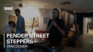 Photo of set Pender Street Steppers.