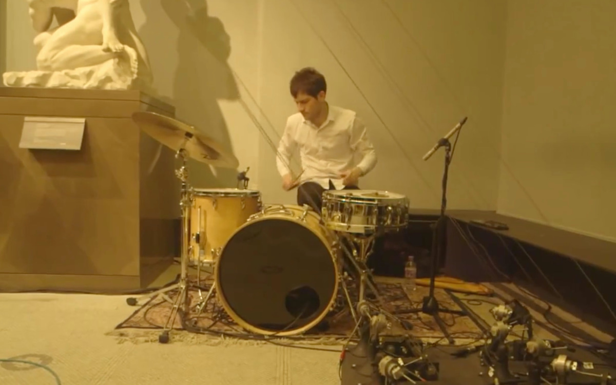 Photo of set Eli Keszler & Helm.