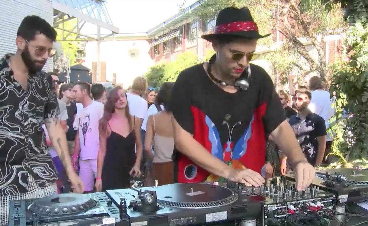 Photo of set Nick Monaco.